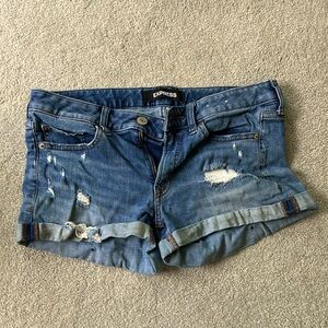 Women’s express jean shorts